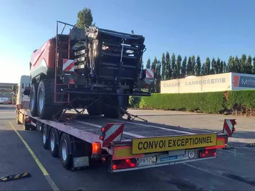 Vaste prijs Exceptioneel transport in Brussel BE